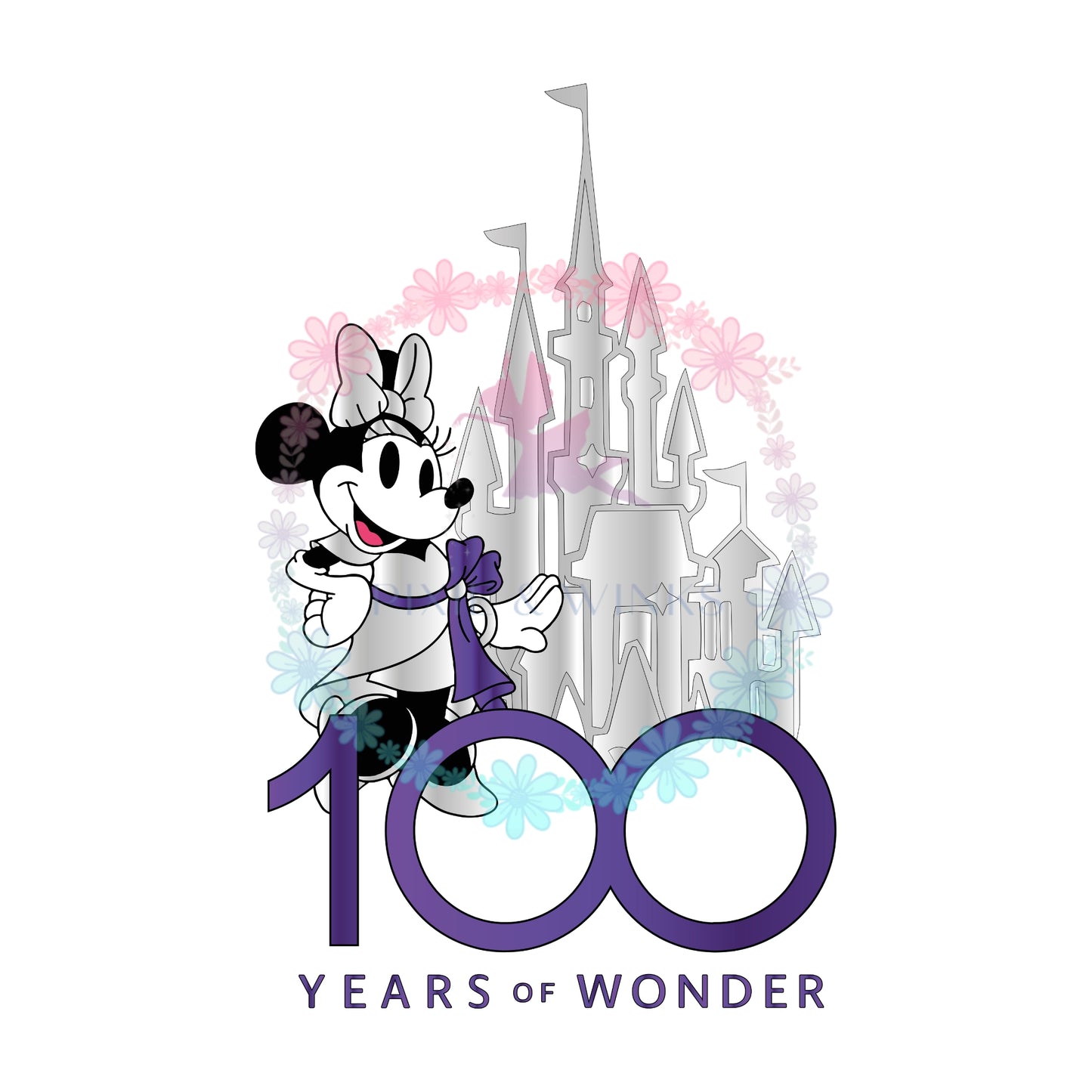 Minnie 100 Years of Wonder Image Transfers, 100 Years of Wonder
