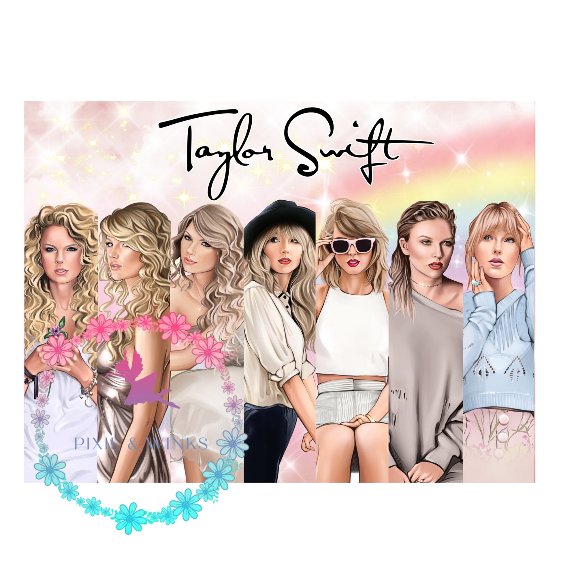 READY TO PRESS Taylor Swift Eras HTV and Sublimation Prints – Pixie & Winks