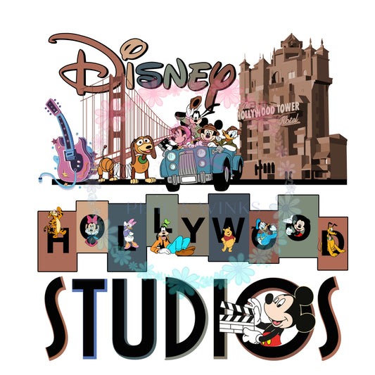 Hollywood Studios HTV and Sublimation Prints